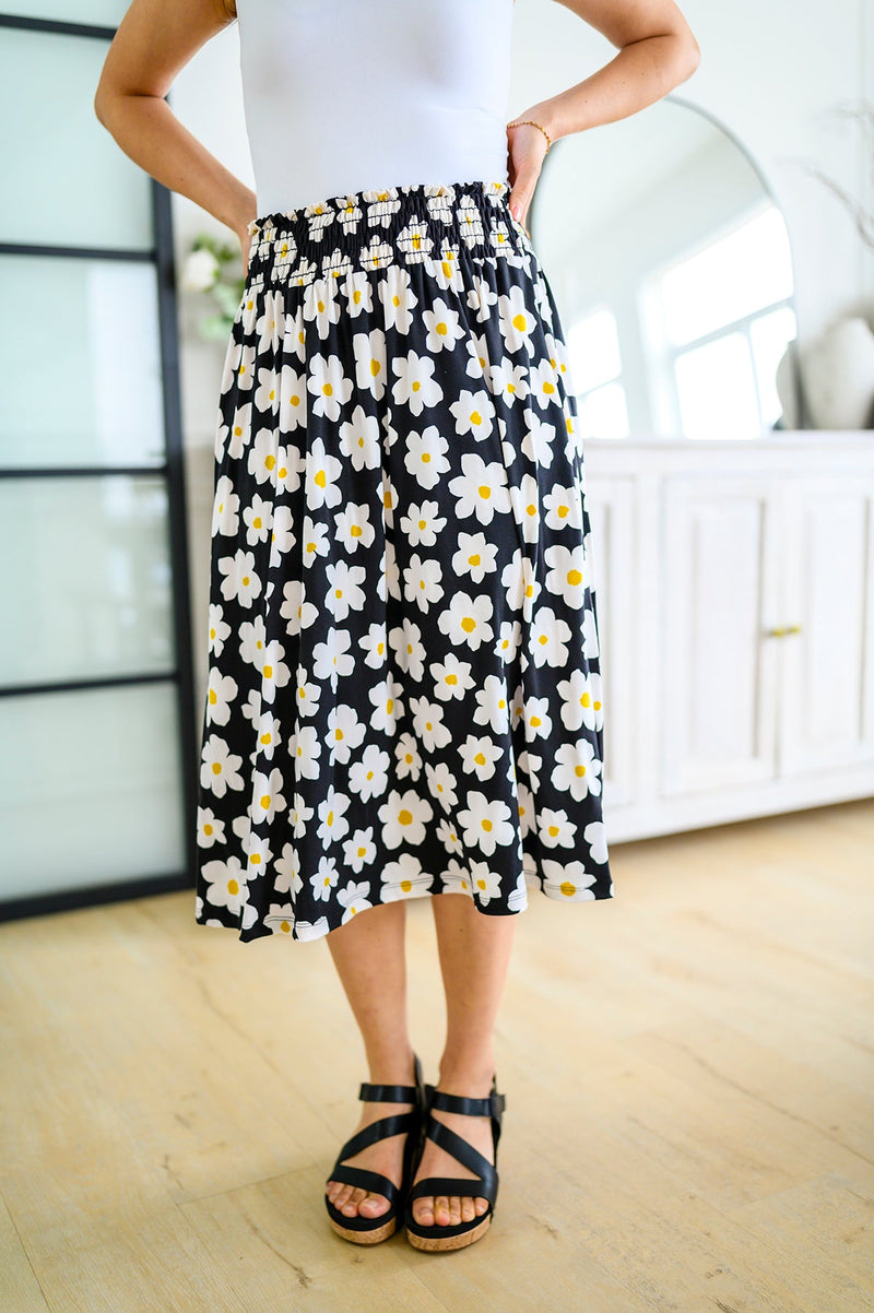 Hey Daisy Midi Skirt