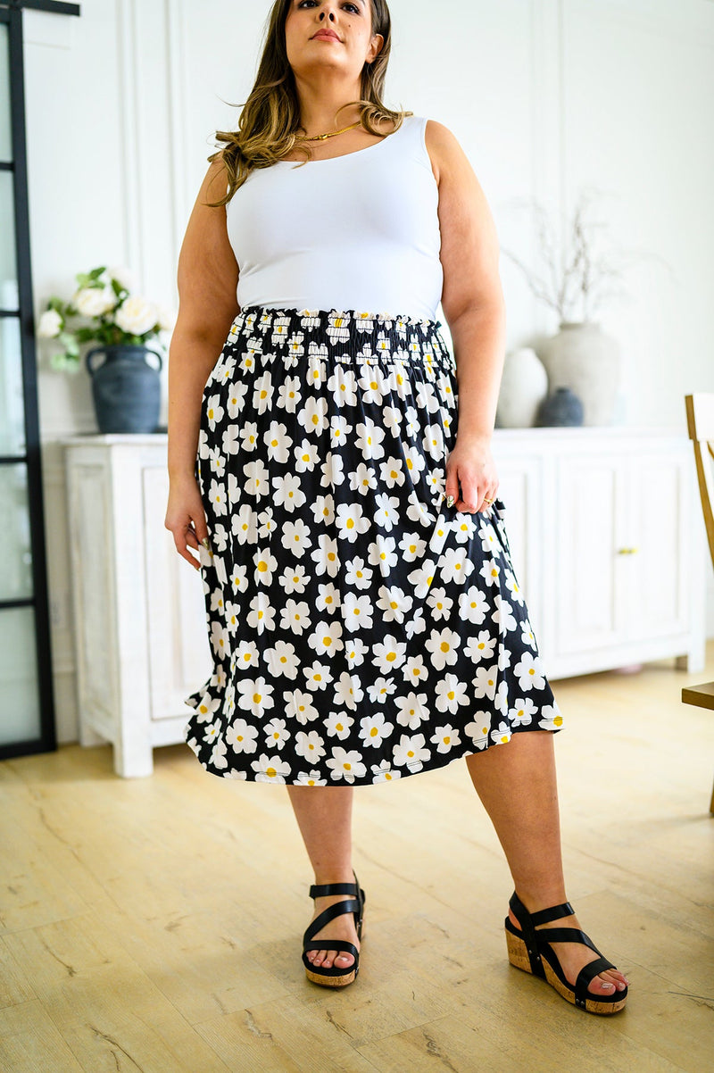 Hey Daisy Midi Skirt