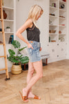 Judy Blue Hi-Waisted Button Fly Cutoff Shorts