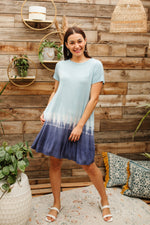 High & Low Tides Tie Dye Dress