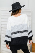 Hold Onto Love Color Block Sweater