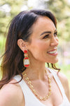 Hot Sauce Beaded Earrings