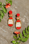 Hot Sauce Beaded Earrings