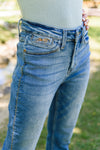 Judy Blue Howdy Embroidery Boyfriend Jeans