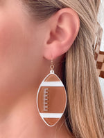 PREORDER: Acrylic Sports Dangle Earrings in Assorted Styles