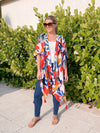 PREORDER: Leaf Print Kimono in Two Colors
