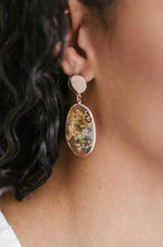 Impressively Pressed Earrings in Marigold