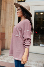 In Stride Dropped Shoulder Tunic