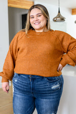 In Warm Arms Sweater in Rust