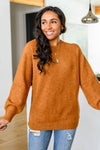 In Warm Arms Sweater in Rust