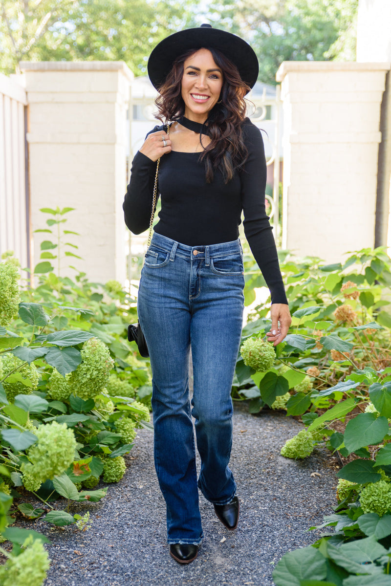 Judy Blue Ivy High Waisted Bootcut Medium Wash Jeans