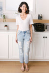Judy Blue Jackson Mid-Rise Boyfriend Jeans