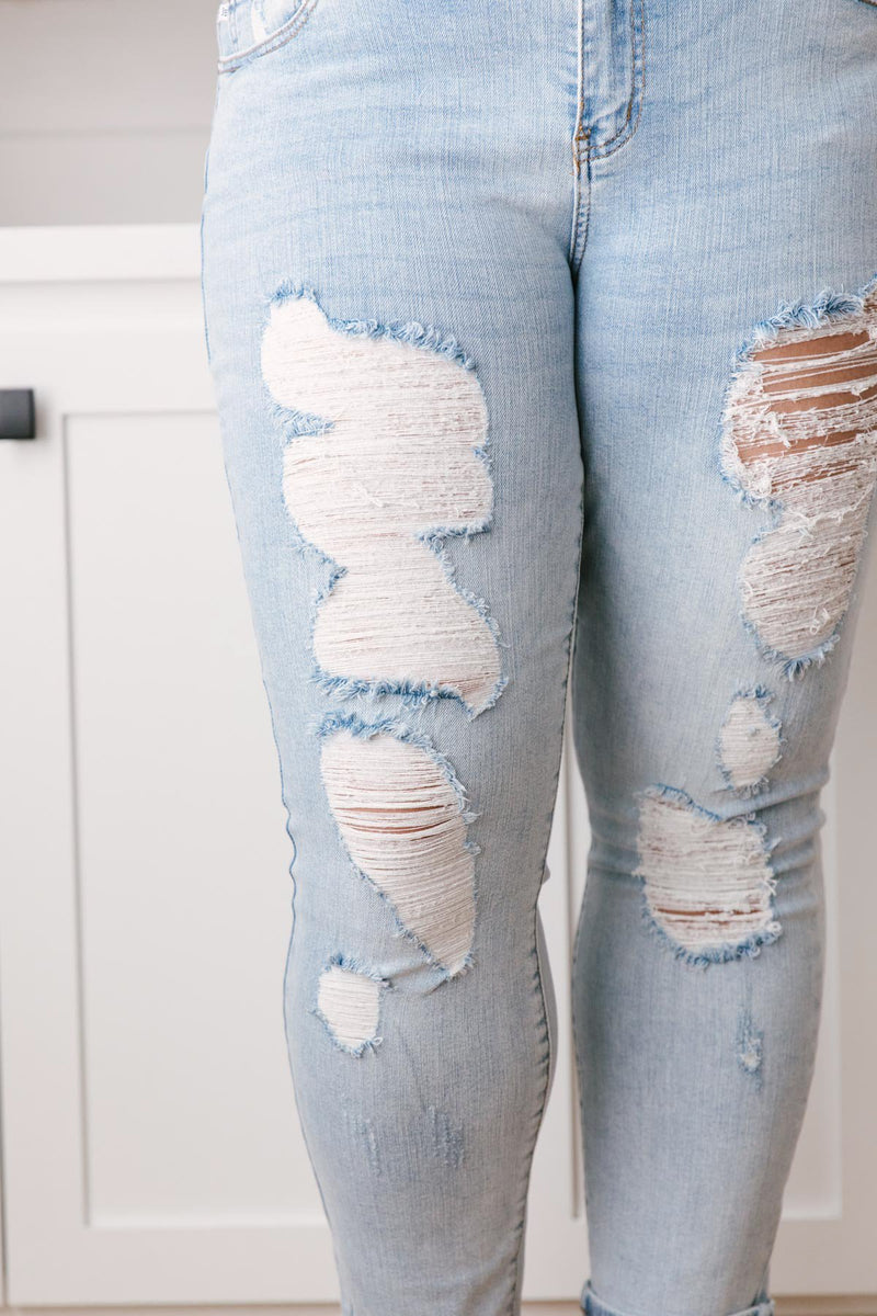 Judy Blue Jackson Mid-Rise Boyfriend Jeans