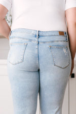 Judy Blue Jackson Mid-Rise Boyfriend Jeans