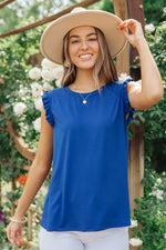 Jaime Top in Royal Blue