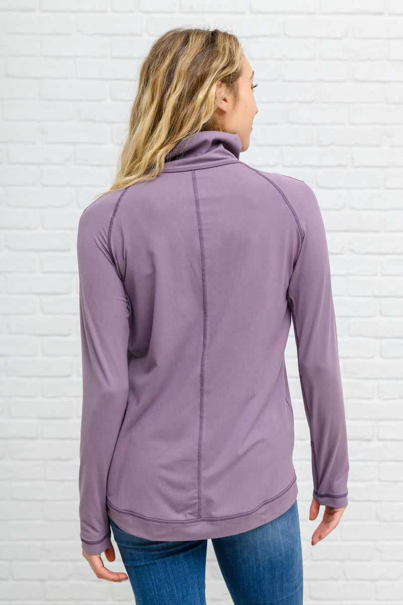 Staying Swift Activewear Jacket in Raspberry