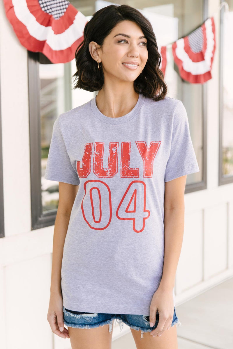 July Varsity Graphic Tee