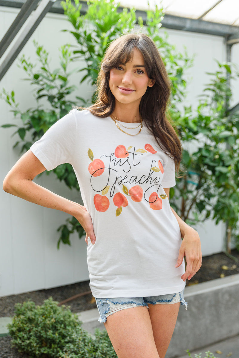 Just Peachy Graphic T-Shirt