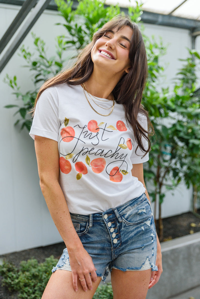 Just Peachy Graphic T-Shirt