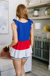 Just You Wait Color Block Tank