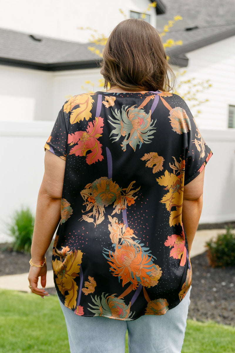 Just to See You Smile Floral Blouse