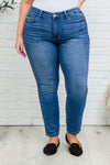 Judy Blue Karina Relaxed Fit Braided Side Seam Detail Jeans