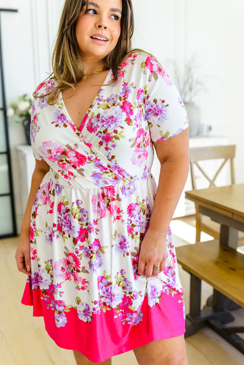 Keep Talking Floral Skort Dress