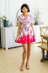 Keep Talking Floral Skort Dress