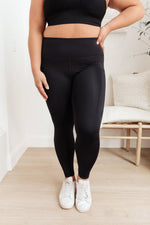 Keep Up Black Leggings