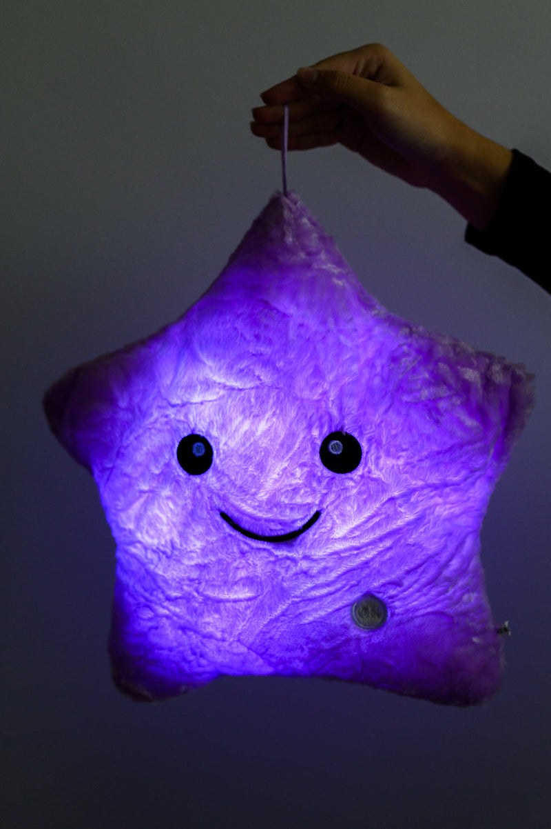 LED Glow Stars In Blue