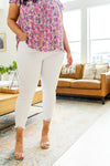 Judy Blue Lauren Hi-Waisted White Skinny Jeans