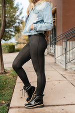 Leg Up Black Leggings