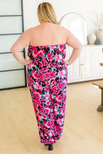 Life of the Party Floral Jumpsuit