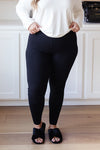 Living in Style High Waist Leggings in Black