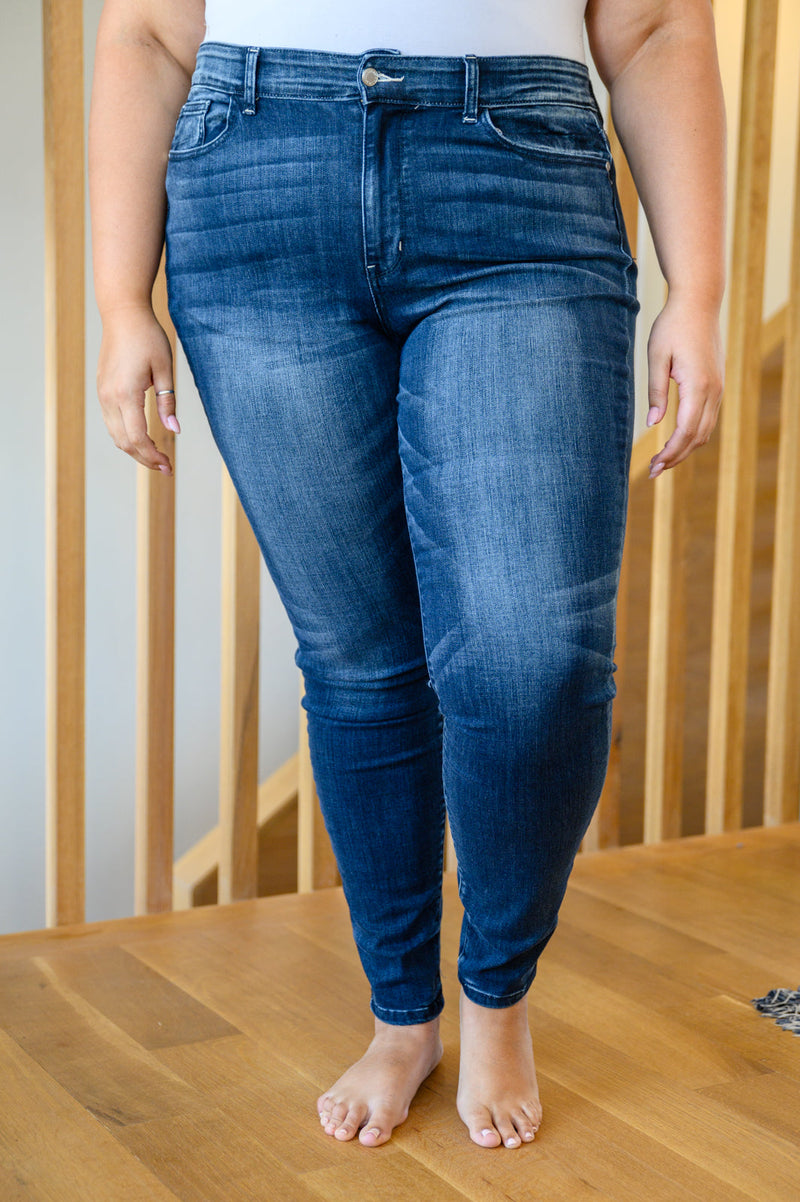 Judy Blue Loraine Pin Tack Skinny Jeans