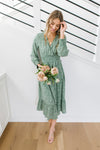 Lucky Day Dress In Green