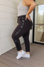 Lysa Satin Stripe Joggers