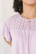 Mabel Top in Lilac