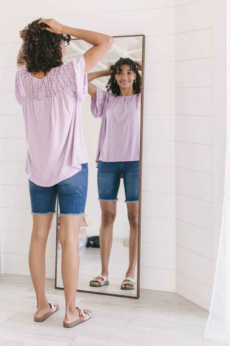 Mabel Top in Lilac