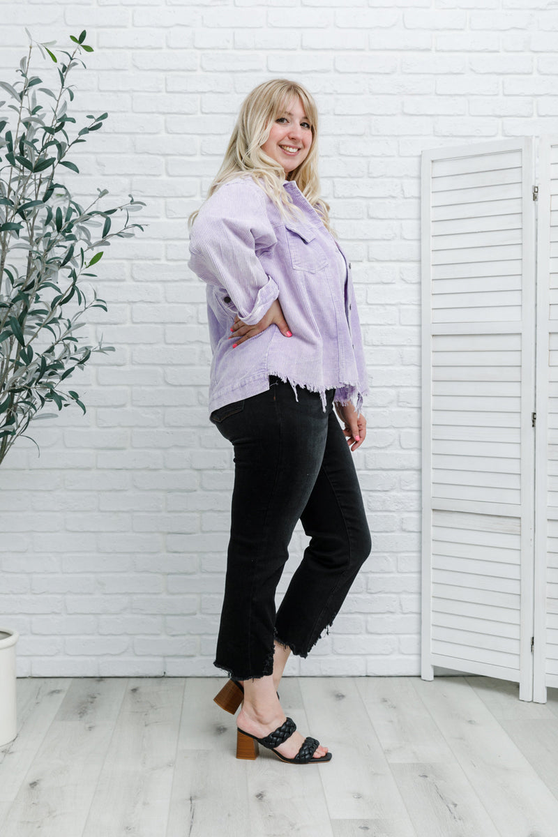 Main Stage Jacket In Purple