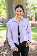 Main Stage Jacket In Purple