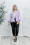 Main Stage Jacket In Purple