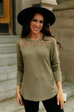 Mara top in Olive