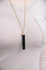 Maura Stone Bar Necklace