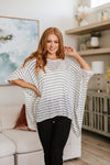 Meyers Striped High Low Boxy Top