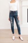 Judy Blue Mid-Rise Destroyed Relaxed Fit Jeans