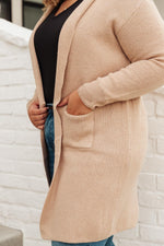 Mila Cardigan in Taupe