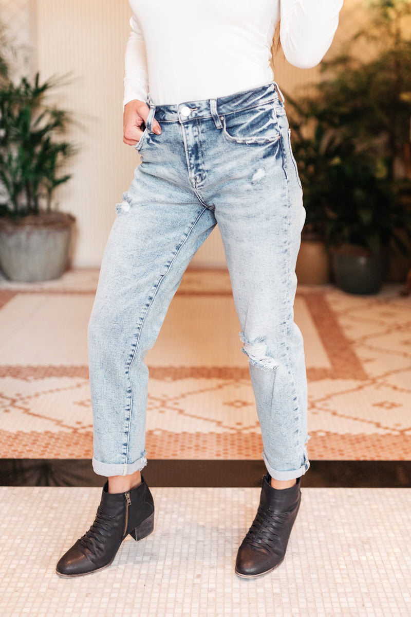 Risen My Way Boyfriend Jeans