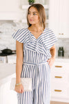 Nautical & Nice Striped Jumpsuit