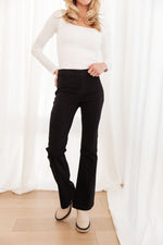 Next Level Black Flare Jeans